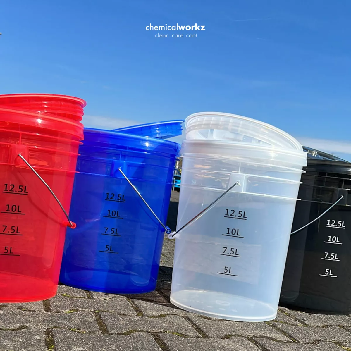 chemicalworkz Performance Bucket Lid Wascheimerdeckel Violett Transparent