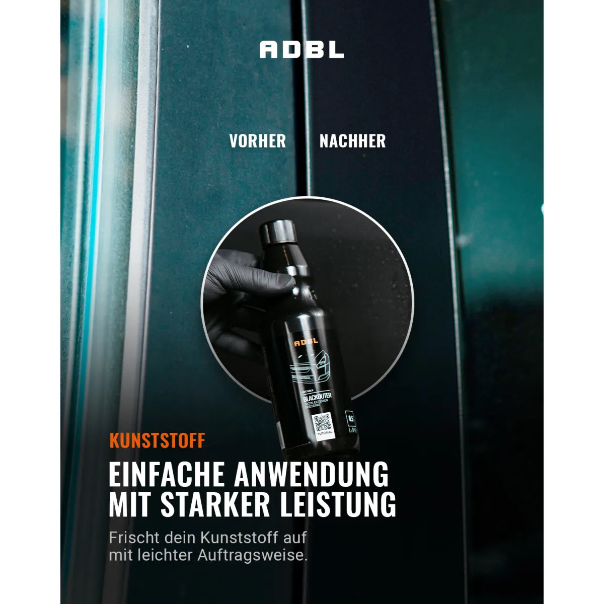 ADBL Blackouter 1L Pflege für verblasste Kunststoffe