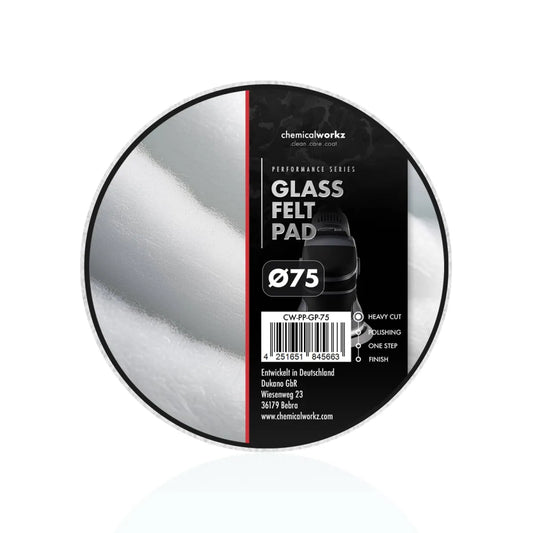 chemicalworkz Glass Felt Perfomance Pad 75mm