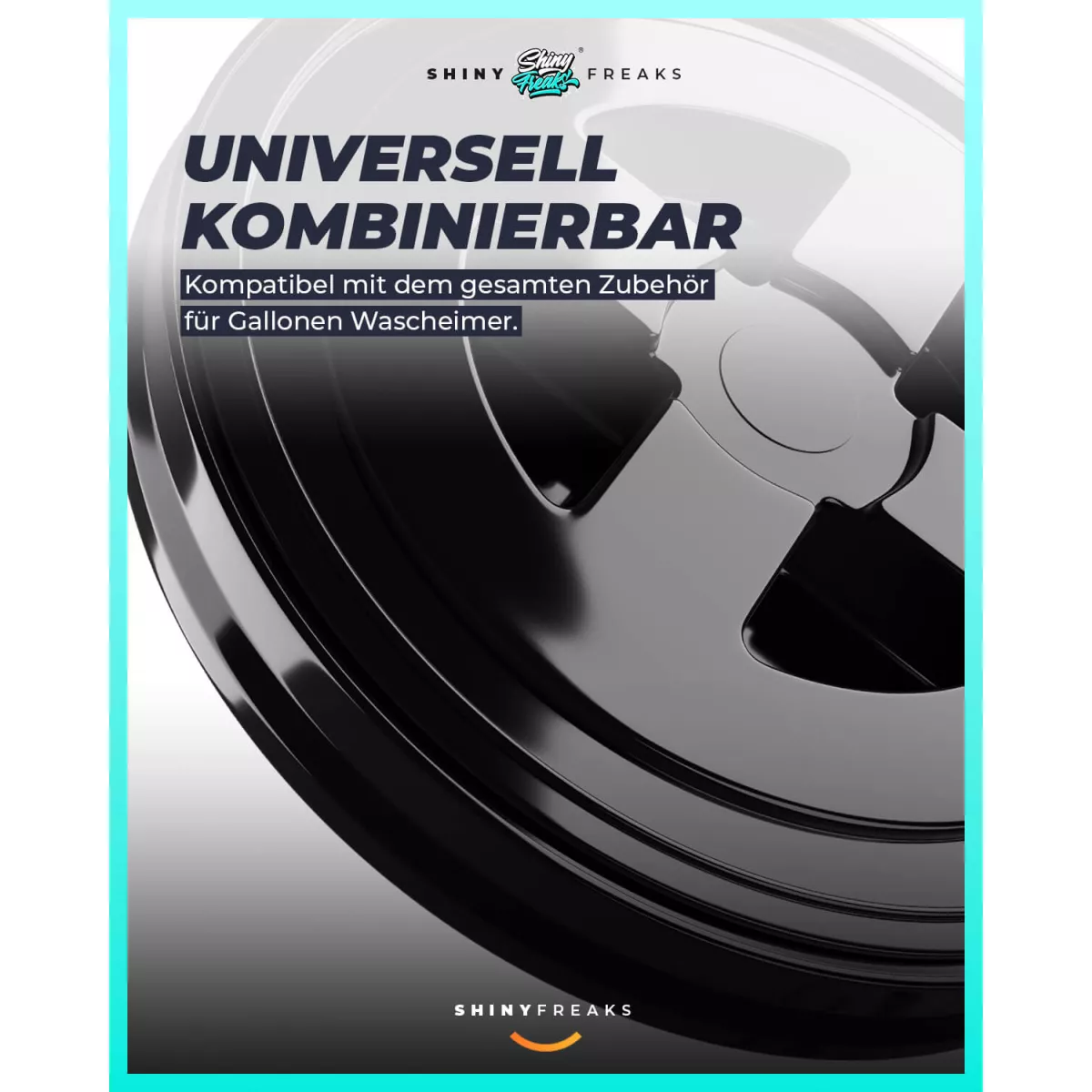 chemicalworkz Performance Buckets Wascheimer 5GAL Schwarz