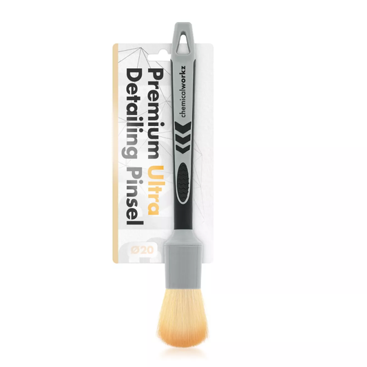 chemicalworkz Ultra Soft Detailing Brush 20 mm – professioneller Reinigungs­pinsel für empfindliche Oberflächen im Auto-Innenraum